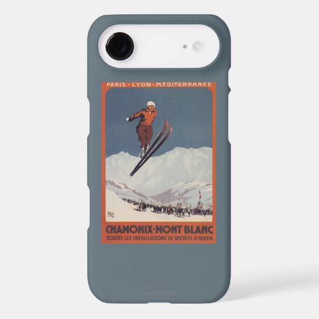 Ski Jump - PLM Olympic Promo Poster Case-Mate iPhone Case (Back)