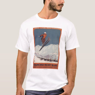 Ski Jump - PLM Olympic Promo Poster T-Shirt
