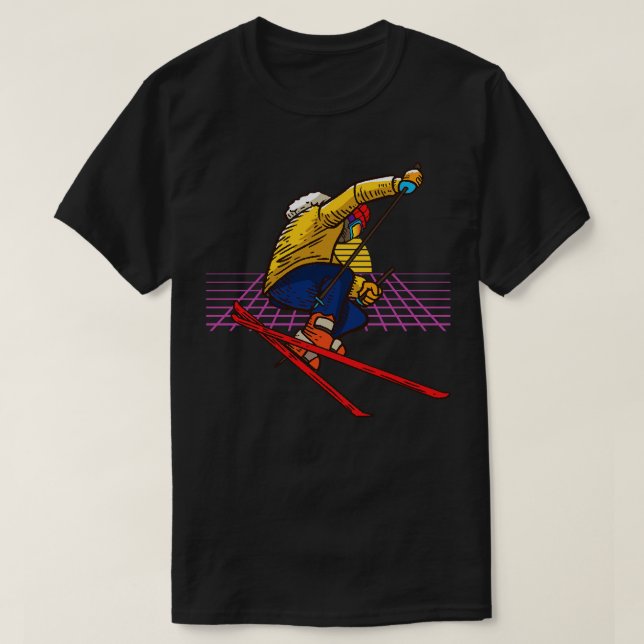 Ski Jump T-Shirt (Design Front)