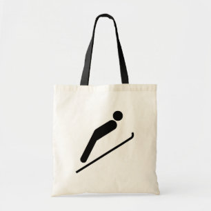 Ski Jump Tote Bag