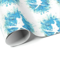 Ski Jump Wrapping Paper