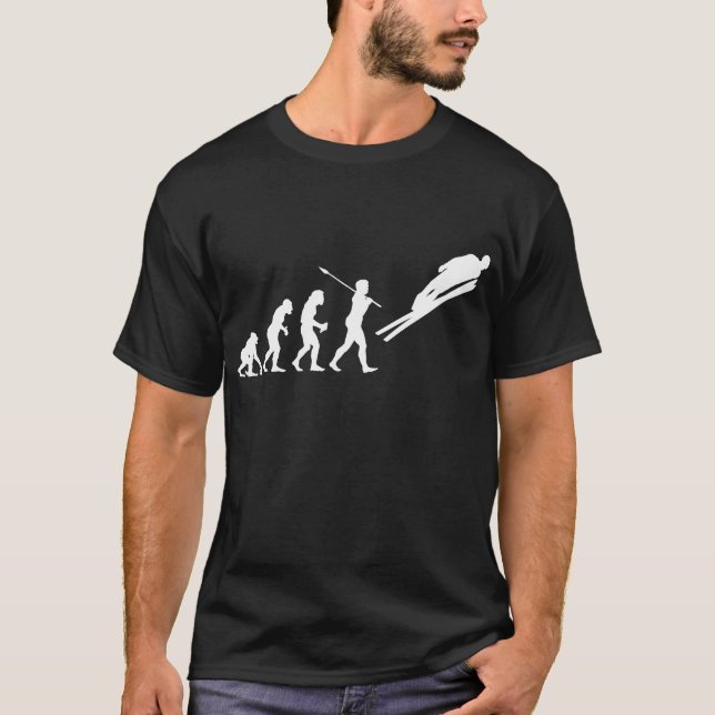 Ski Jumper T-Shirt (Front)