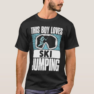 Ski Jumping Lovely Stuff Ski Jumper Ski Jump Winte T-Shirt