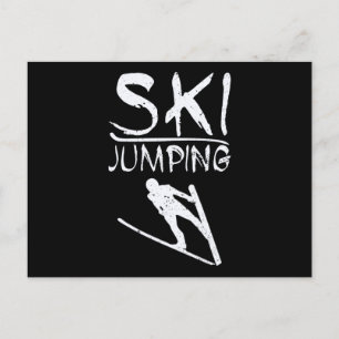 Ski Jumping Ski Jumping Postcard
