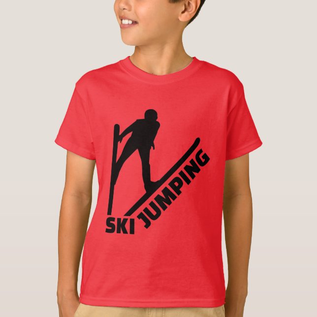 Ski jumping T-Shirt (Front)
