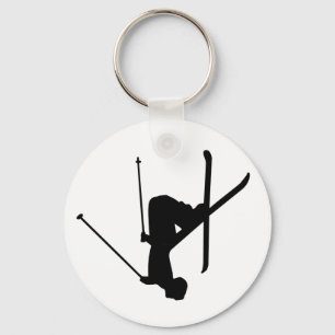 Ski Key Ring