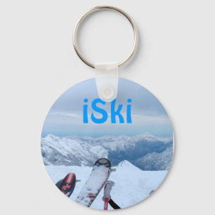Ski Keychain