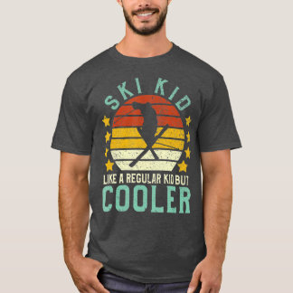 Ski Kids  Funny Young Vintage Skier & Skiing Lover T-Shirt