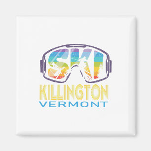 Ski Killington Vermont Skiing Vacation Magnet