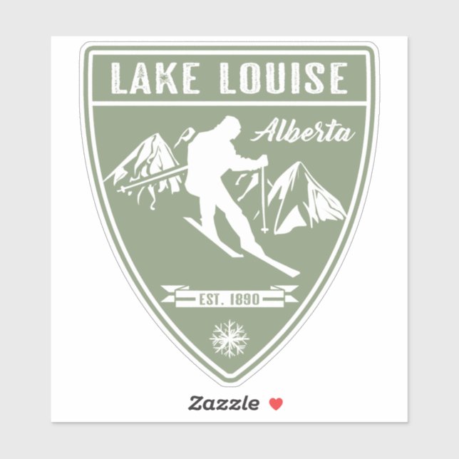 Ski Lake Louise Alberta (Sheet)