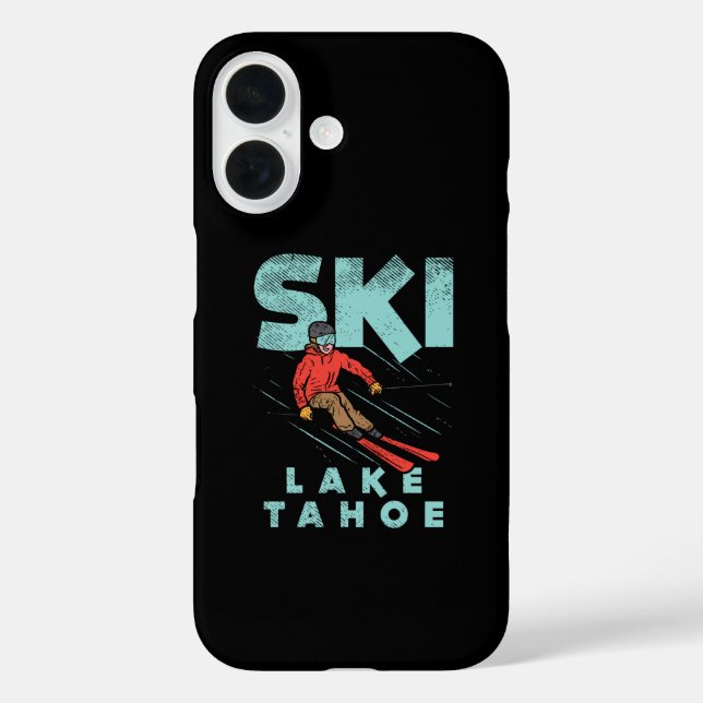 Ski Lake Tahoe Case-Mate iPhone Case (Back)