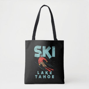 Ski Lake Tahoe Tote Bag