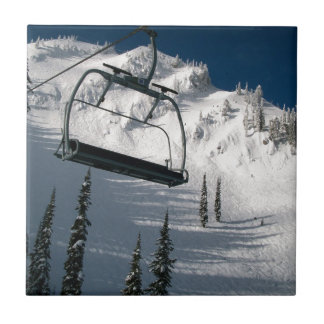 Ski Lift Ceramic Tile
