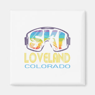 Ski Loveland Colorado Skiing Vacation Magnet