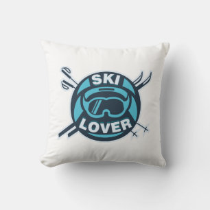 Ski Lover Winter Sports  Cushion