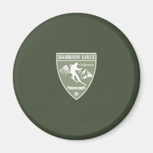 Ski Mammoth Lakes California Magnet