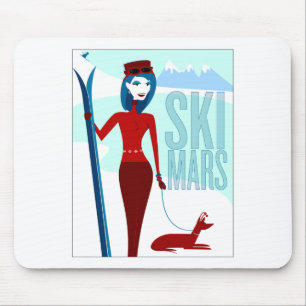 Ski Mars mousepad
