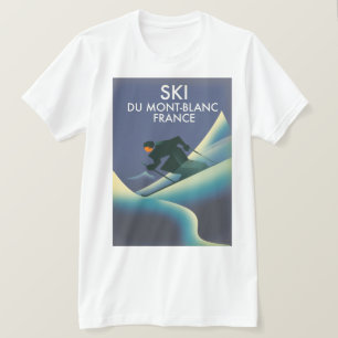 Ski Mont Blanc France T-Shirt