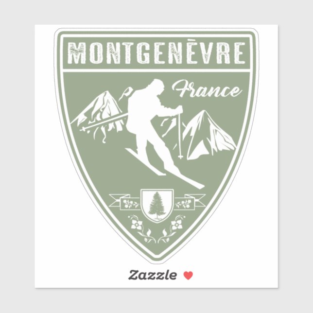 Ski Montgenevre France (Sheet)