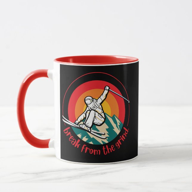 Ski Mountain BFTG Coffee Mug (Left)
