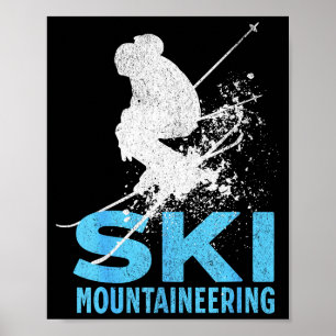 Ski mountaineering  poster