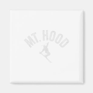 Ski Mt Hood Or (oregon) Cool Mount Hood Winter Ski Magnet
