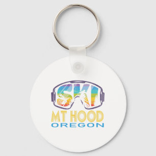 Ski Mt Hood Oregon Skiing Vacation  Key Ring