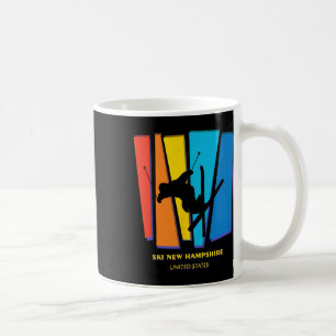 Ski New Hampshire United States Ski Skiing Skier Coffee Mug