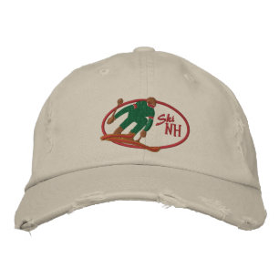 Ski NH Embroidered Hat