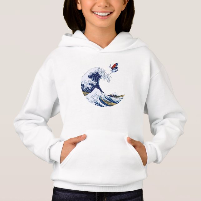 Ski on The Great Wave of Kanagawa  (Front)