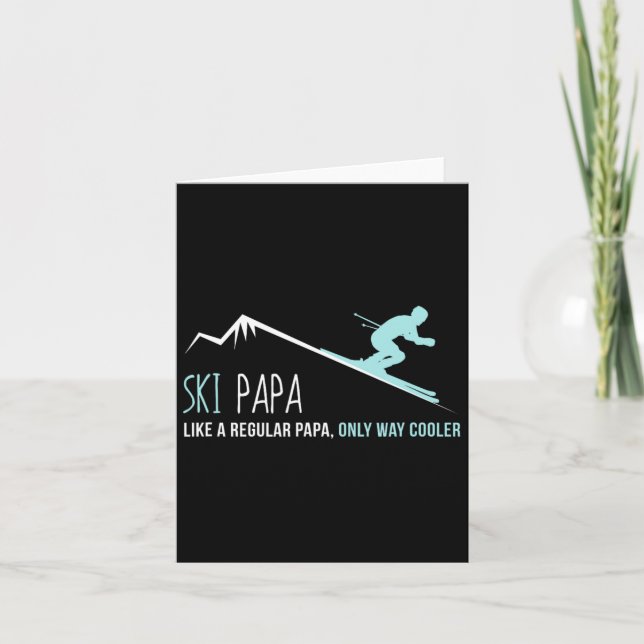 Ski Papa  Card (Front)