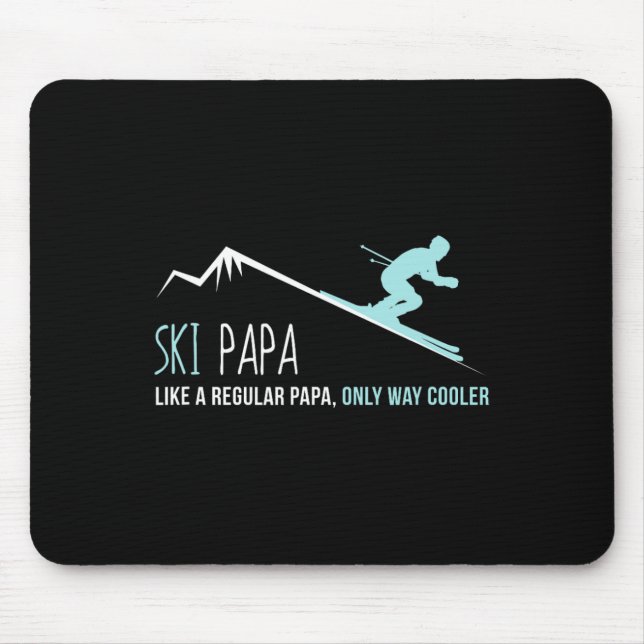 Ski Papa  Mouse Pad (Front)