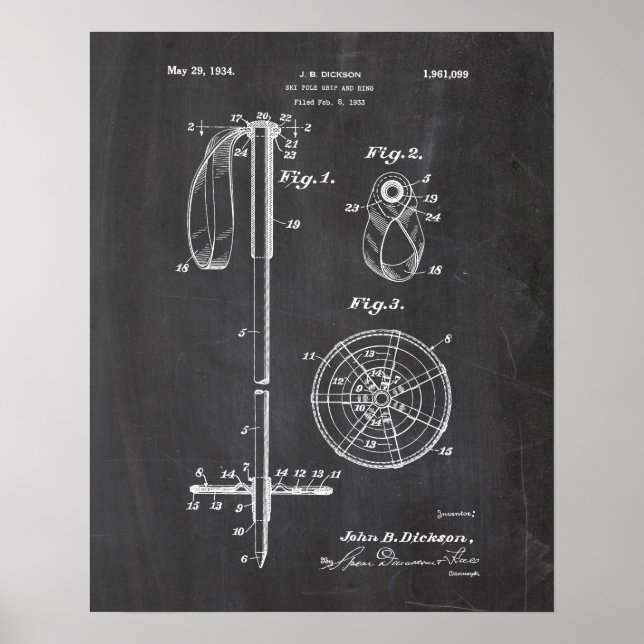 Ski Patent Poster (Front)