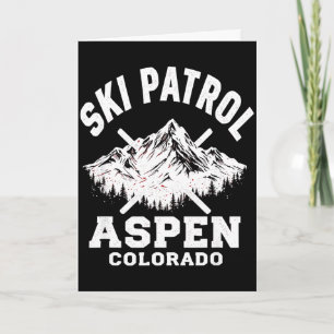 Ski patrol aspen colorado skiing & snowboardin card