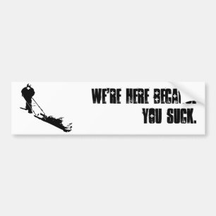 Ski Patrol Bumper Sticker