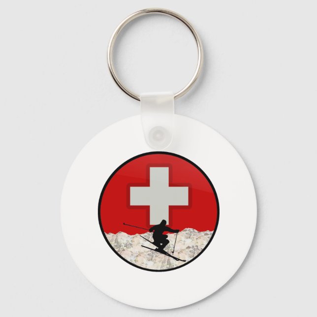 Ski Patrol Key Ring (Front)