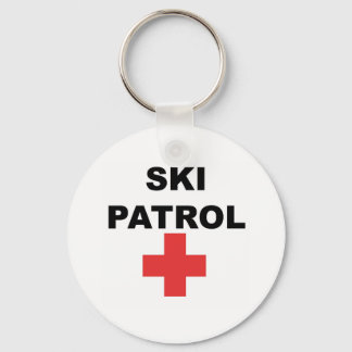 Ski Patrol Key Ring
