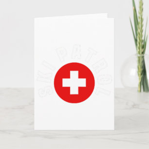 Ski Patrol Pocket Outfit Slope Emergency Skier Saf Card