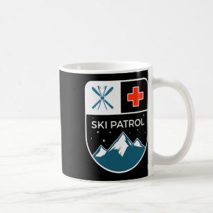 Ski Patrol Winter Slopes Skiing Snowboarding Coffee Mug