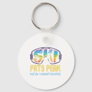 Ski Pats Peak New Hampshire Skiing Vacation  Key Ring