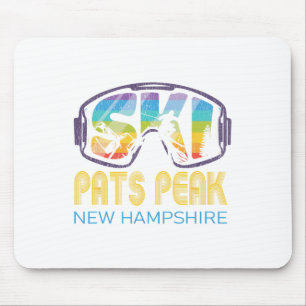 Ski Pats Peak New Hampshire Skiing Vacation Mouse Pad