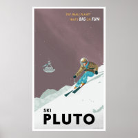 Ski Pluto - Large format