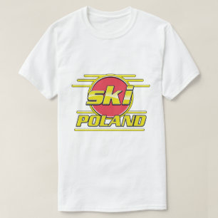 Ski Poland 80s logo T-Shirt