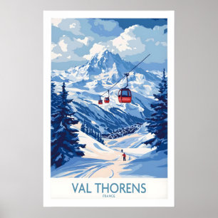Ski Poster Val Thorens 1