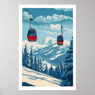 Ski Print Åre Sweden 1