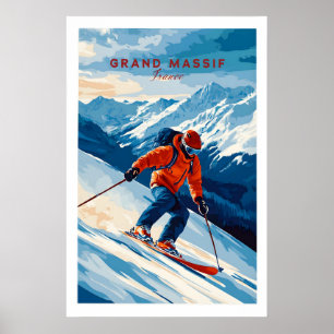 Ski Print Grand Massif France 1