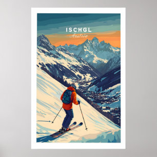 Ski Print Ischgl Austria 1