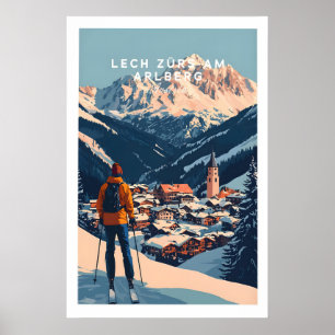 Ski Print Lech Zürs am Arlberg Austria 1