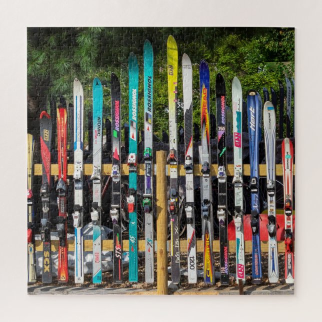 Ski Puzzle (Vertical)