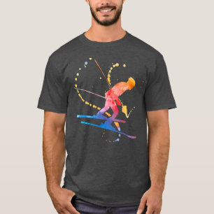 Ski Rider Skiing Skier Winter Sports Snow Ski T-Shirt